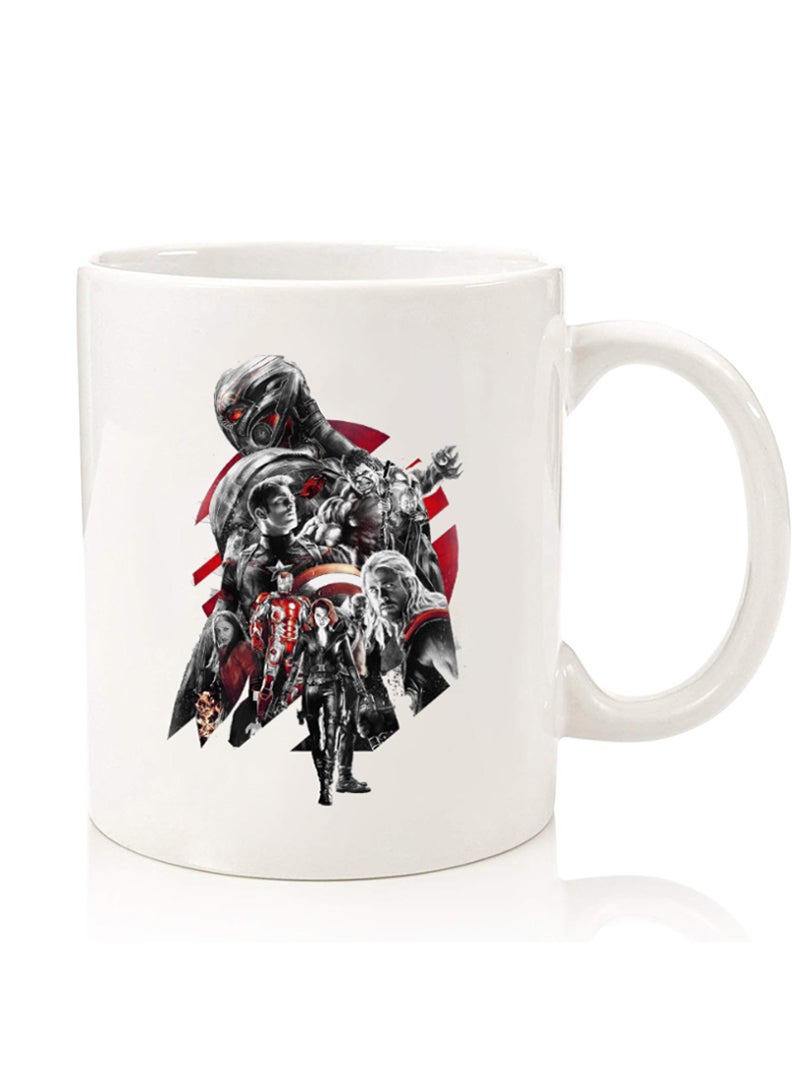 Theodor Premium Quality Two Sided Printed Coffee Mug Tea Cup For Home Office, Kids Men Women avengers - Image 1