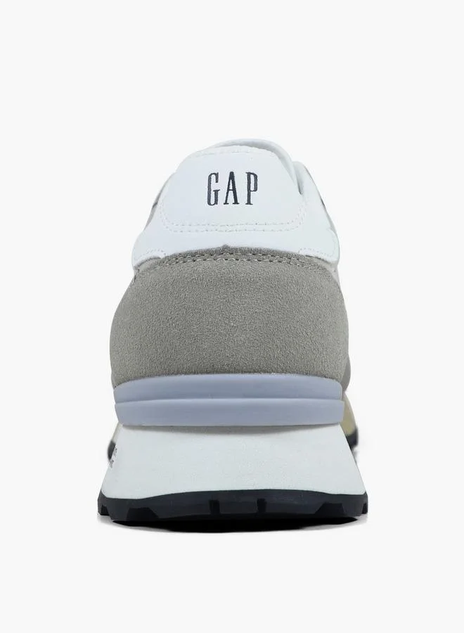 Gap GREY Men Osaka Lace-Up Sneakers for Men | Best Price UAE