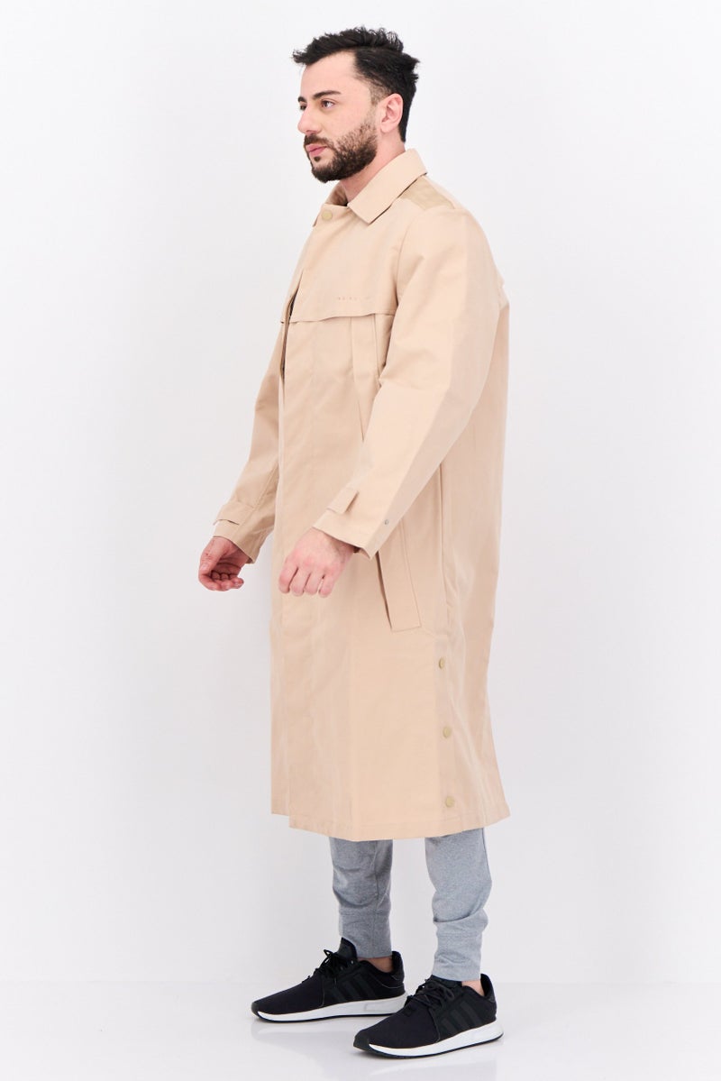 adidas Originals Men Sportswear Fit Outdoor Macintosh Jacket, Beige  - Image 3