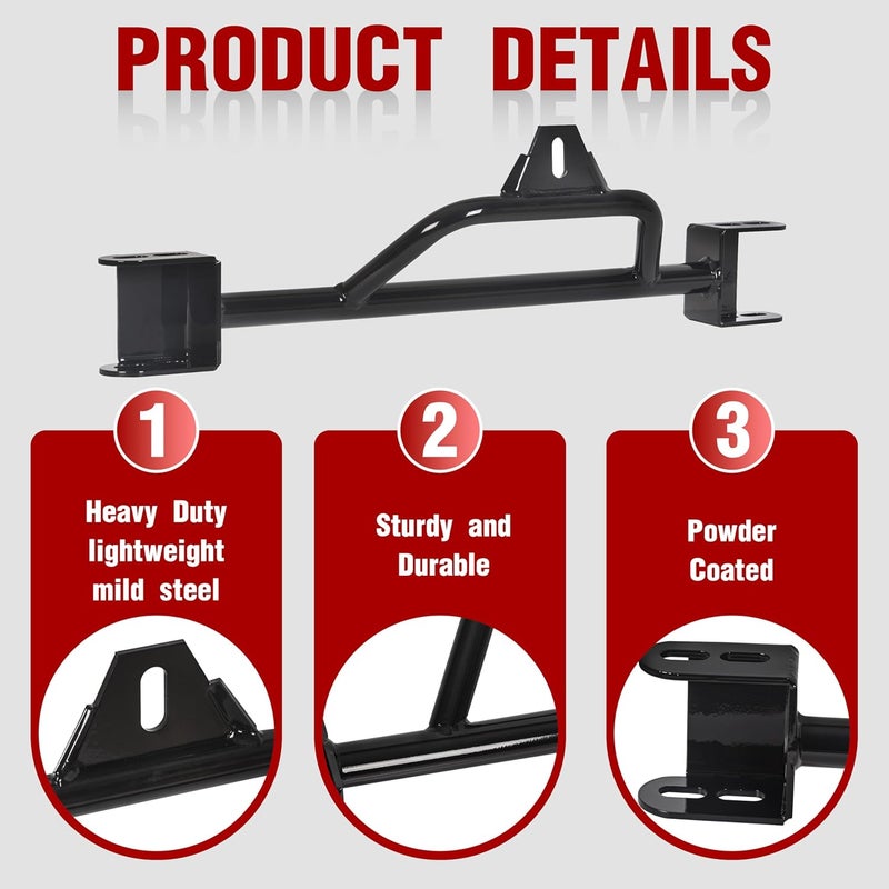 ECOTRIC 4L60E إلى 4L80E دعامة نقل متوافقة مع شيفروليه سيلفرادو 2000-2013 و GMC سييرا 2WD - Image 4