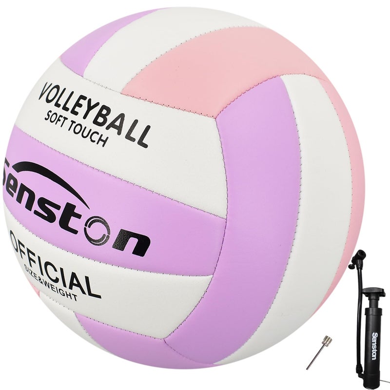 Senston Volleyball Official Size 5 - Waterproof Indoor/Outdoor Soft Volleyball for Beach Play, Game,Gym,Training - Image 1