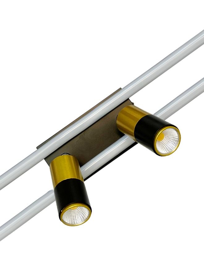 تارجت أدى ضوء مرآة الذهب 600mm أبيض دافئ - Image 3