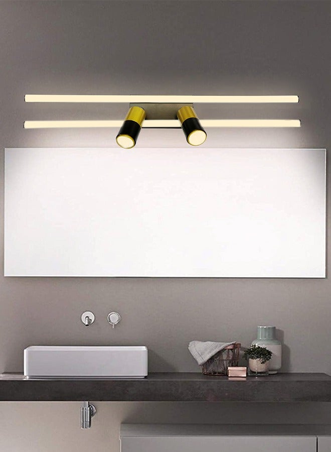 تارجت أدى ضوء مرآة الذهب 600mm أبيض دافئ - Image 1