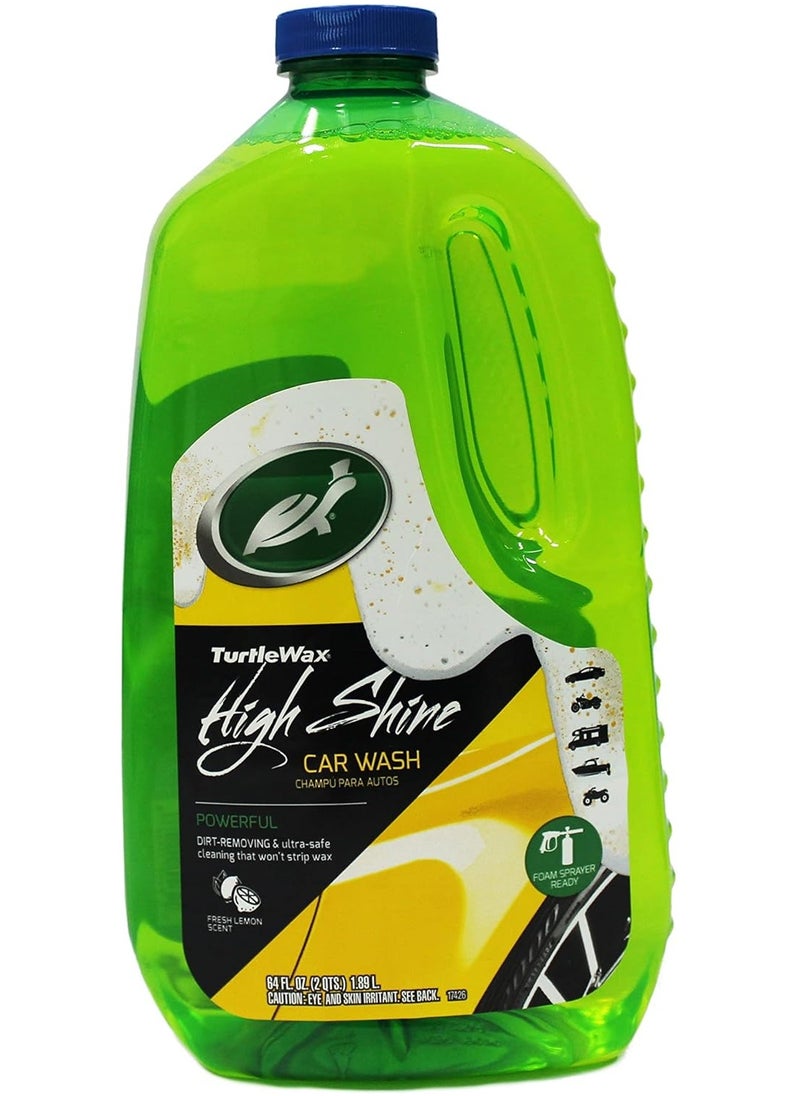 TurtleWax Car Wash Shampoo High Shine 