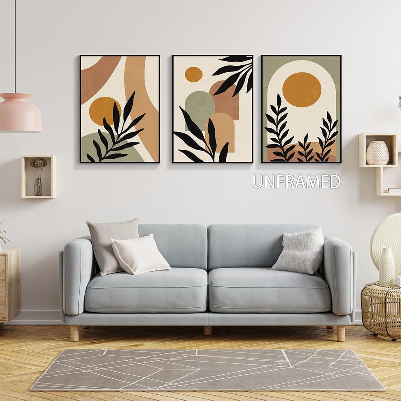 DFAIUY Minimalist Boho Abstract Canvas Wall Art Set - Image 2