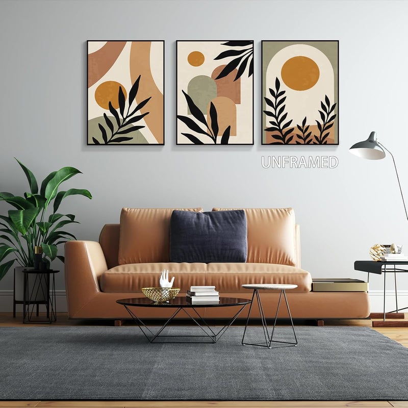 DFAIUY Minimalist Boho Abstract Canvas Wall Art Set - Image 5