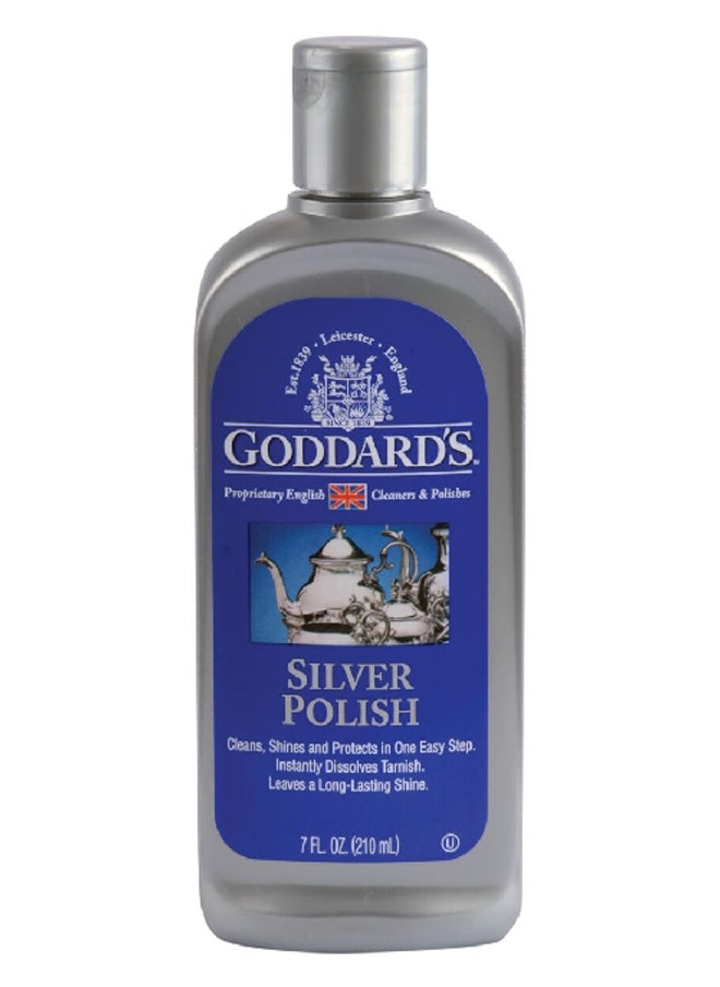 GODDARD'S Anti-Tarnish Protection Long-Lasting Shine Liquid Polish Silver 210 ml 707184  - Image 1