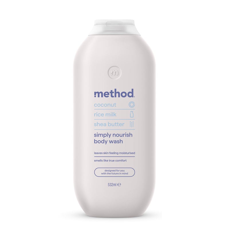 شاور جل وغسول للجسم من Method - 532 مل