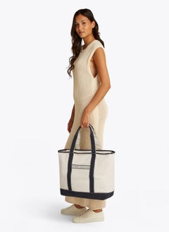 TOMMY HILFIGER Logo Detail Zip Over Tote  - Image 5