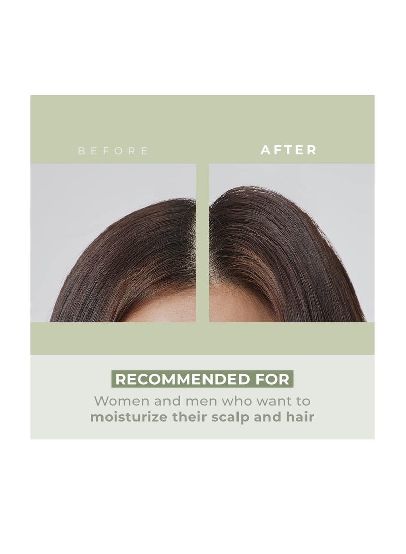 AMOS PROFESSIONAL The Green Tea Moisturizing Hair Mask 8.45 oz (250ml) Nourishing and Moisturizing Hair Mask for Hair Growth Deep Conditioner Korean Hair Growth Mask - Image 2