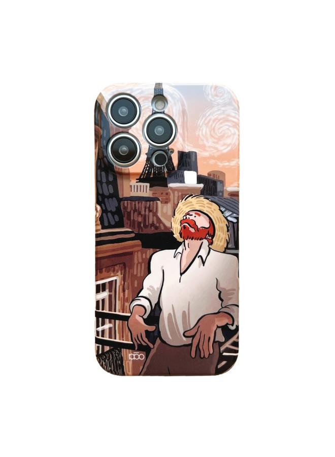 Zaboon Case For iPhone 11 Precise Hole Oil Painting Pattern PC Phone Case - Image 1