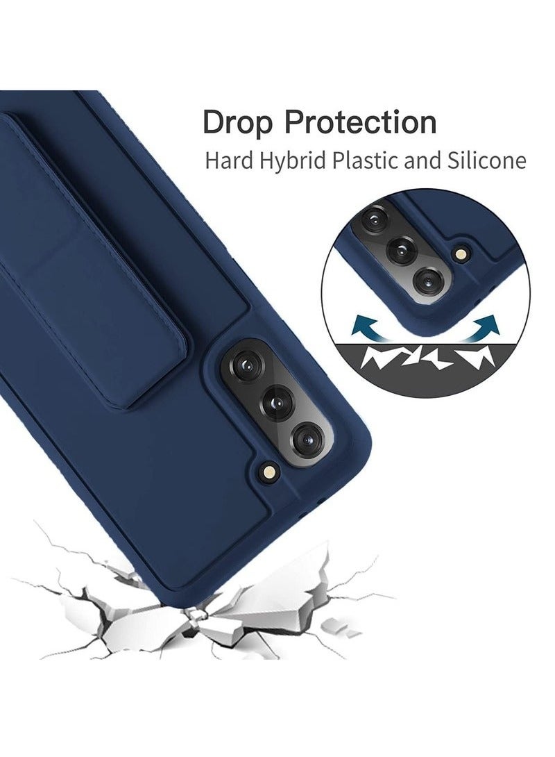 DUSALA Samsung Galaxy A55 Case Cover Magnetic Car Mount Kickstand Holder Premium Silicone Vertical Horizontal Hand Strap For Samsung Galaxy A55 - Image 3