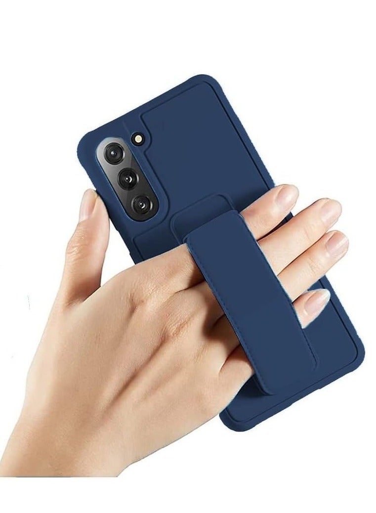 DUSALA Samsung Galaxy A55 Case Cover Magnetic Car Mount Kickstand Holder Premium Silicone Vertical Horizontal Hand Strap For Samsung Galaxy A55 - Image 2