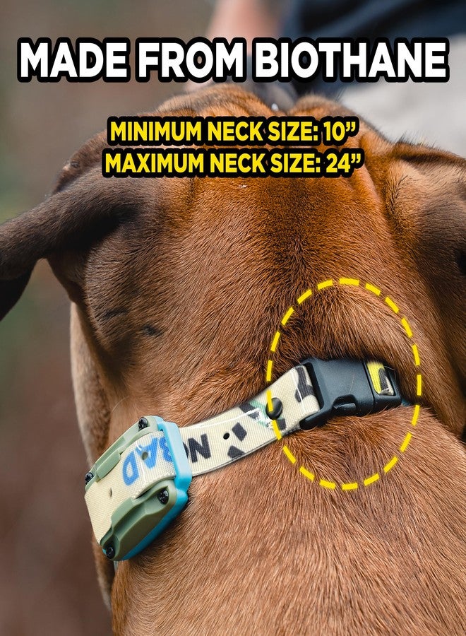 Dogtra Tom Davis Quick Release 3/4" Inch Strap with Buckle Waterproof Biothane for Remote Training E-Collar Easy Adjustable Comfortable for 280C 2.0 Receiver 28" - Beige - Image 3