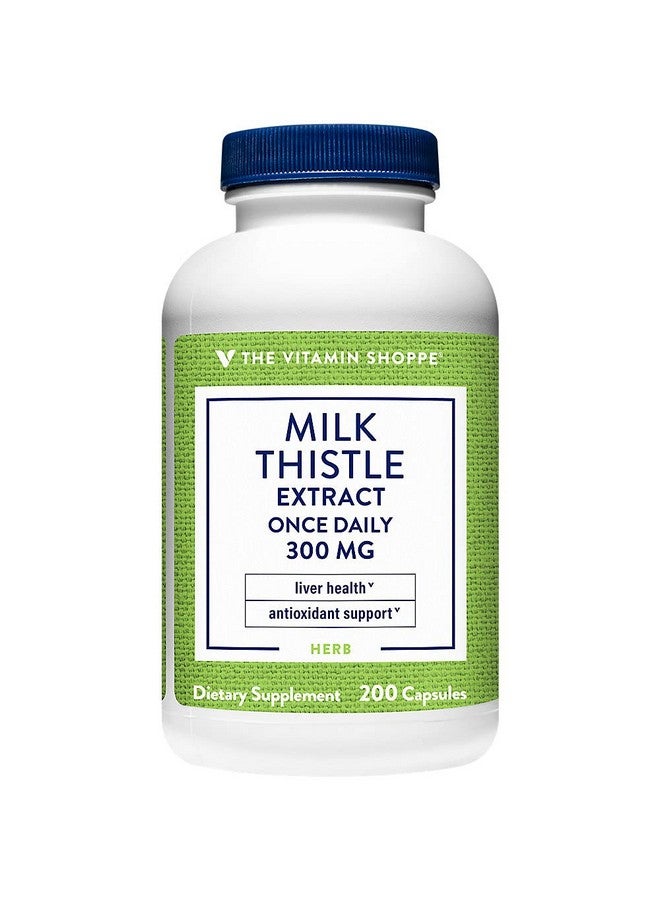 The Vitamin Shoppe Milk Thistle Extract 300 MG (200 Capsules) - Image 2