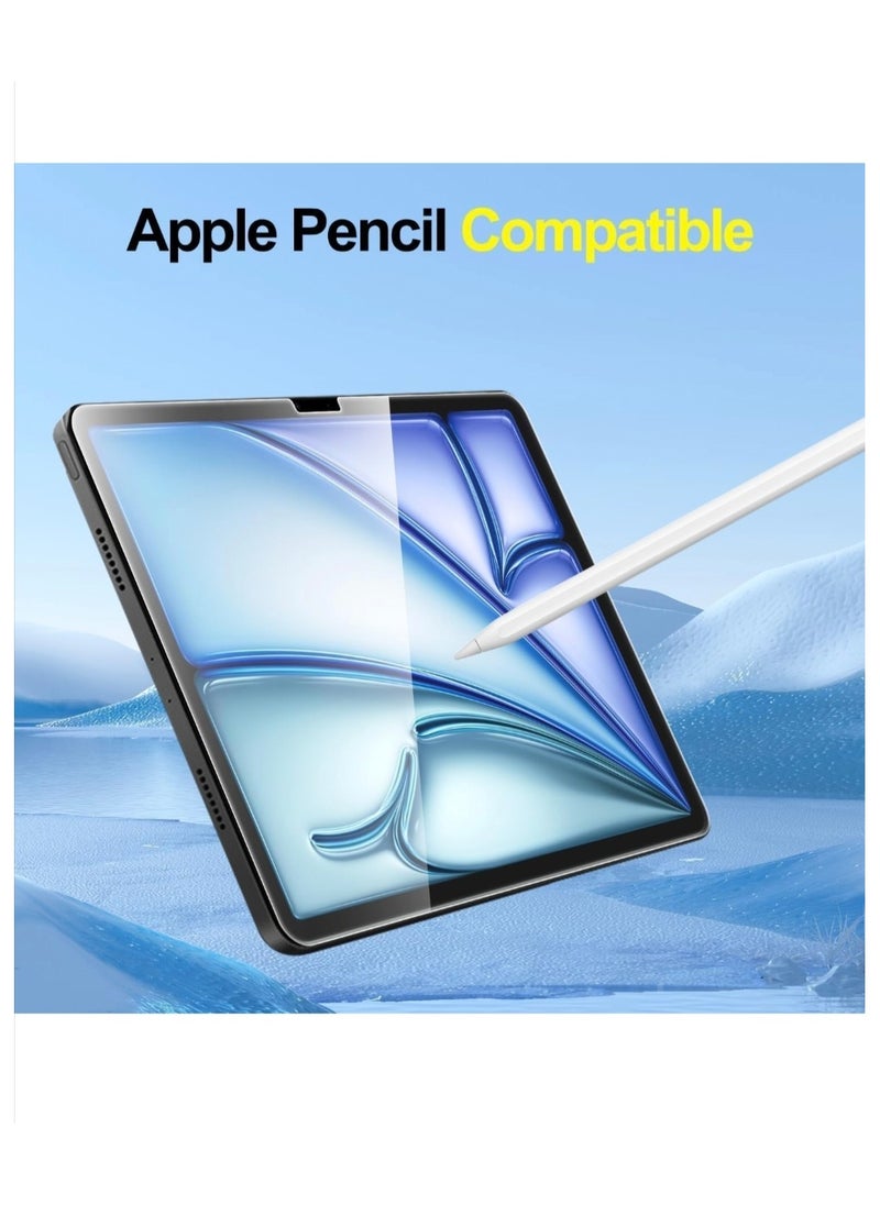 Generic - 2 Pack of Screen Protector for iPad Air 2024 (6th Generation) 11-Inch , 9H Tempered Glass Film Clear - Image 1