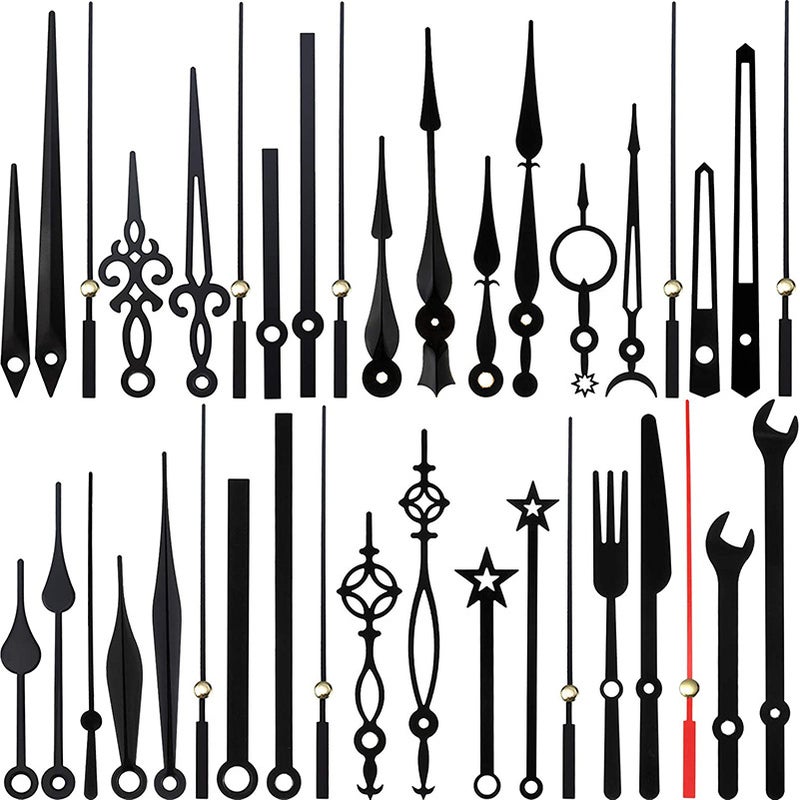14 Styles Metal Clock Hands DIY Movement Repair 14 sets of needles 