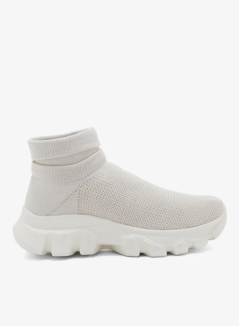 Ginger Knit Upper High Top Sneakers