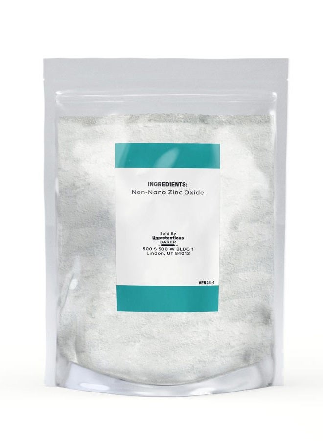 Unpretentious Non-Nano Zinc Oxide, 0.5kg. by Skincare, is Naturally Occurring, Pure & Uncoated, Perfect for DIY Sunscreens & Ointments, Packaged in a Convenient Resealable Bag for Storage - Image 2