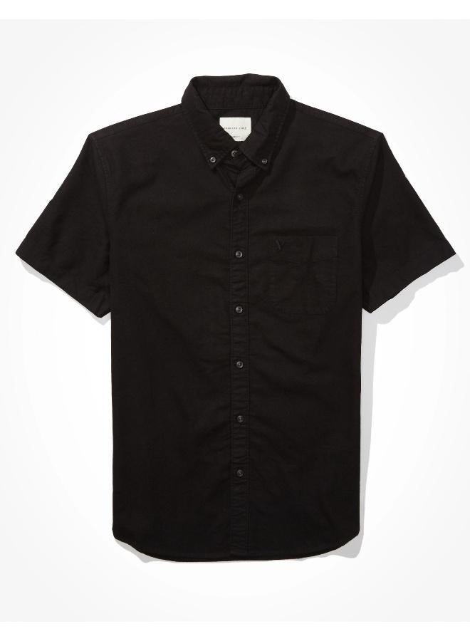 American Eagle Essential Button Down Shirt - Image 3