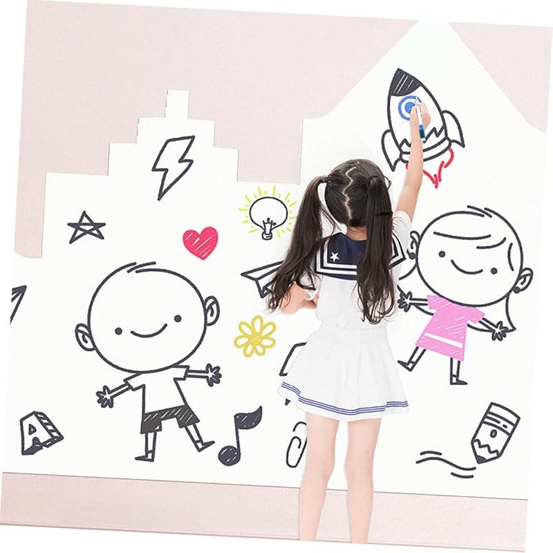 40Pcs Low Odor Dry Erase Markers Assorted Colors with Eraser for Classroom Office Home - Image 4