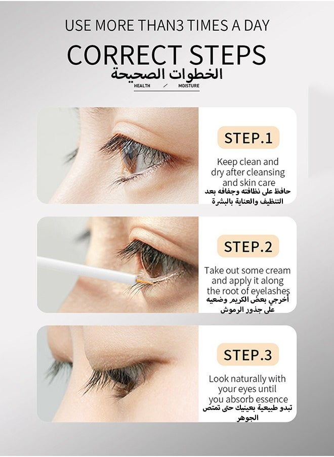 BIOAOUA - Premium Eyelash Growth Serum - 7ml Fuller And Longer Looking Lashes Lash Enhancing Serum For Natural Lashes Or Lash Extensions & Brows, Vegan & Cruelty-free - Image 1