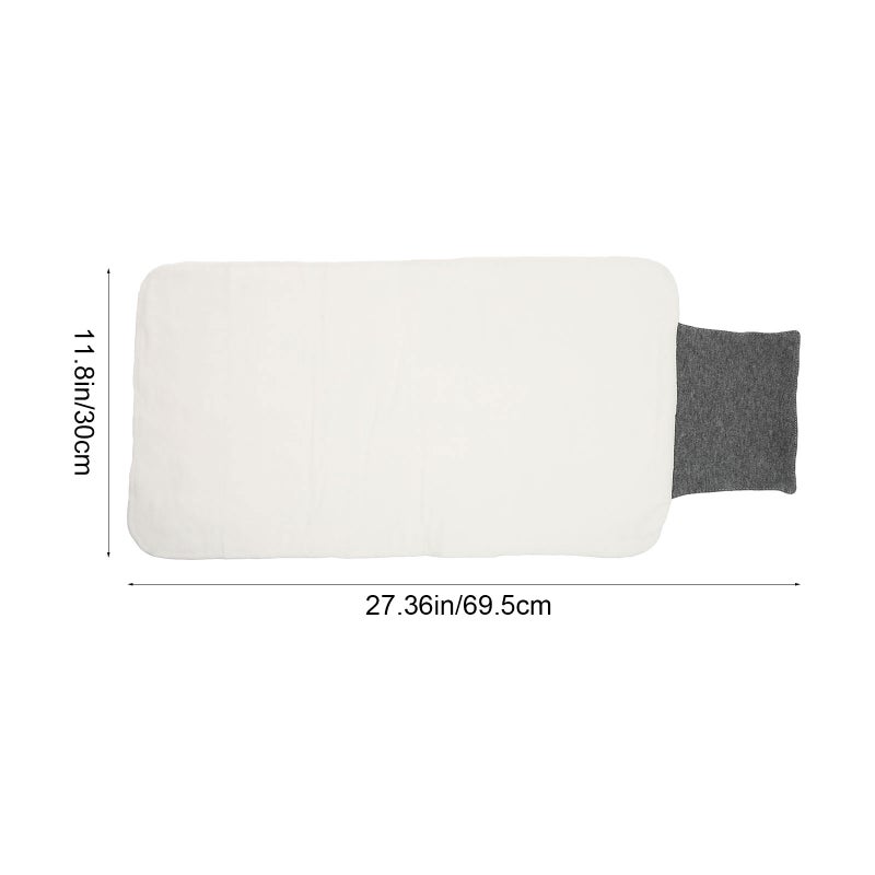4 Pcs Practical Adults Sweat Absorbent Elderly Back Towels Supple Towel Pads - Image 2