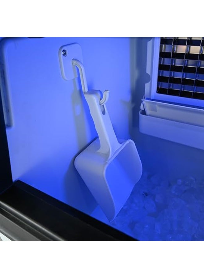 Cool Baby Integrated Ice Maker Machine, 55KGS/24H Stainless Steel Under Counter ice Machine with 15KGS Ice Storage Capacity, Freestanding Ice Maker-Bottled Water or Tap Water - Image 2