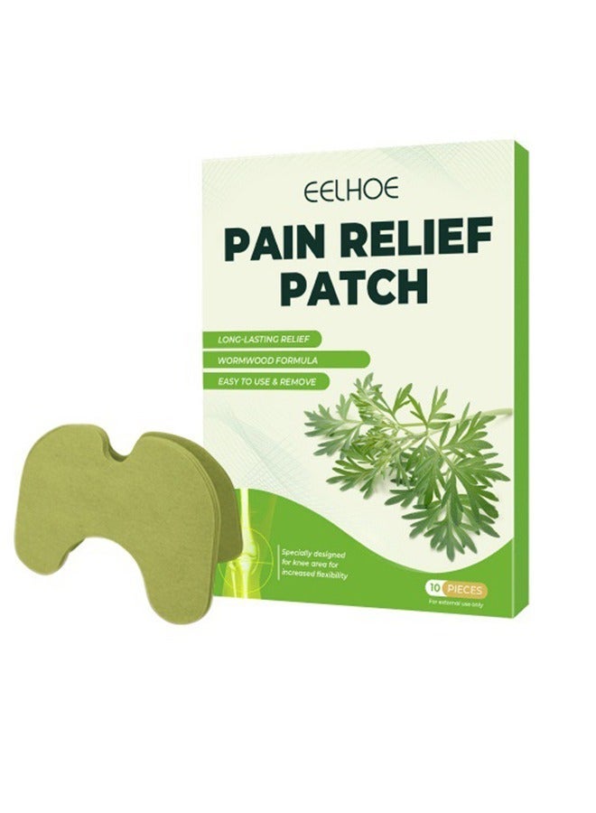إيلهو EELHOE Mugwort الألم تخفيف التصحيح لتخفيفالمفصل ، القطني ، عنق الرحم ، الركبة ، الساق والعضلات آلام الرعاية الصحية التصحيح 10 قطعة - Image 1