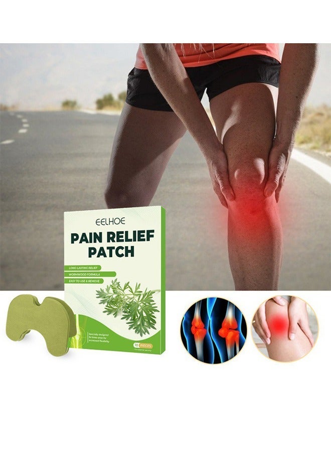 إيلهو EELHOE Mugwort الألم تخفيف التصحيح لتخفيفالمفصل ، القطني ، عنق الرحم ، الركبة ، الساق والعضلات آلام الرعاية الصحية التصحيح 10 قطعة - Image 2