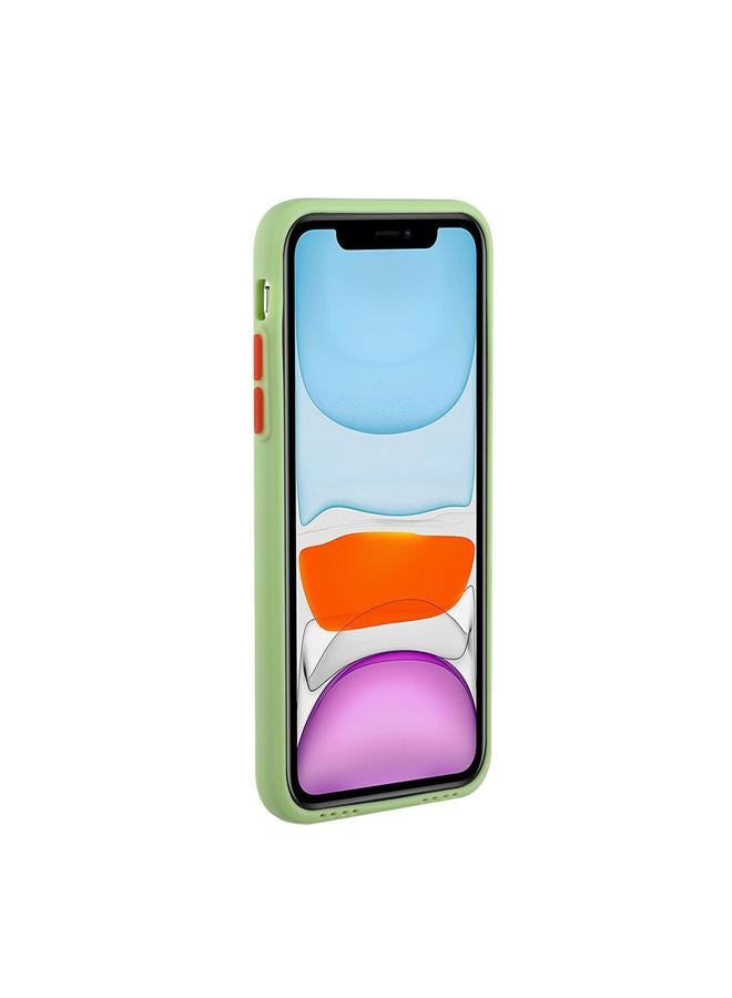 اس-توب جراب حماية TPU مقاوم للصدمات بتصميم فتحة للبطاقات لهاتف iPhone 11 Pro - Image 3