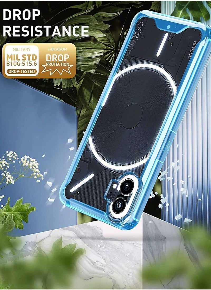 Raxoom Case Cover Compatible for Nothing Phone 1 Case, Soft TPU + Hard Acrylic, Anti-Scratch Transparent Simple, No Yellowing Protective Case - Image 4