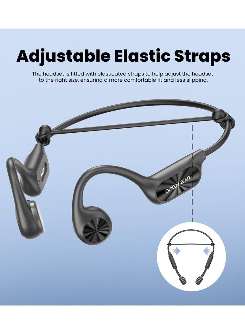 Swimming earphones, open sport earplugs, wireless Bluetooth 5.4 MP3 player with built-in 32GB memory, IPX8 waterproof earplugs, suitable for swimming, running, and cycling  - Image 3