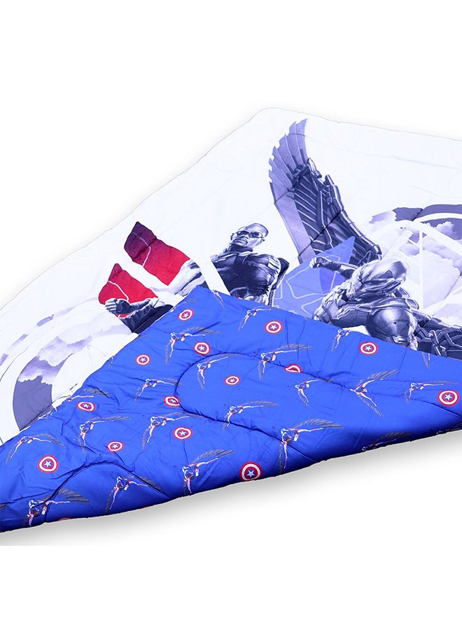 DANUBE HOME Danube Home Caramel Captain America 4PCS Comforter Set 165x230cm | 100% Polyester Breathable Bedding Sheet And Pillow Cases For Bedroom  - Image 3