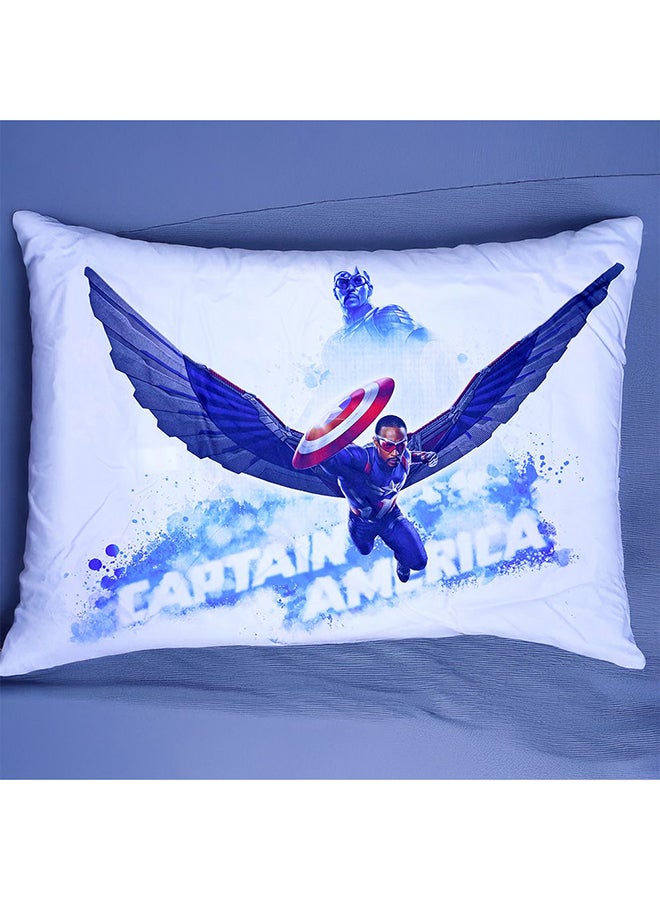 DANUBE HOME Danube Home Caramel Captain America 4PCS Comforter Set 165x230cm | 100% Polyester Breathable Bedding Sheet And Pillow Cases For Bedroom  - Image 1