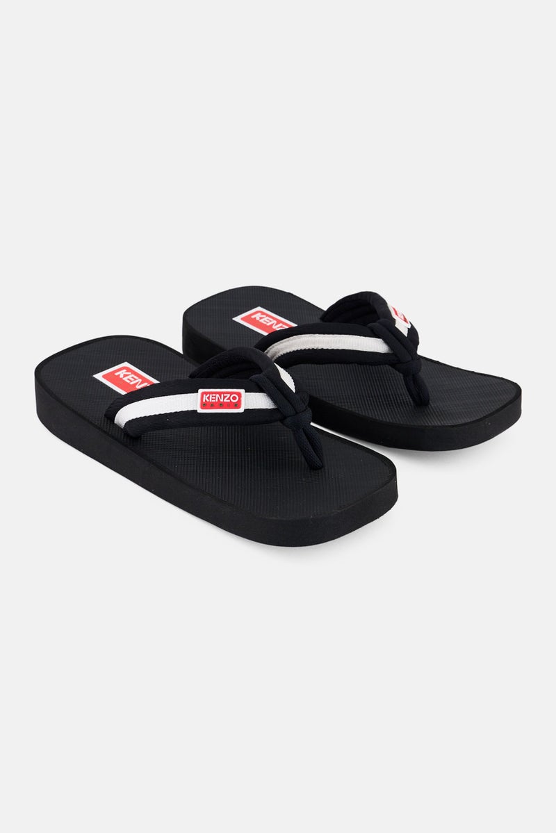 Kenzo Women Setta Flip Flop Slip On Slippers, Black  - Image 1