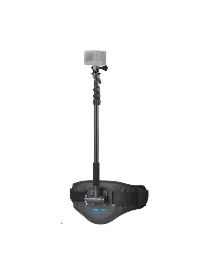 RUIGPRO Waist Belt Mount Strap - With Adapter & Selfie Stick - Image 1