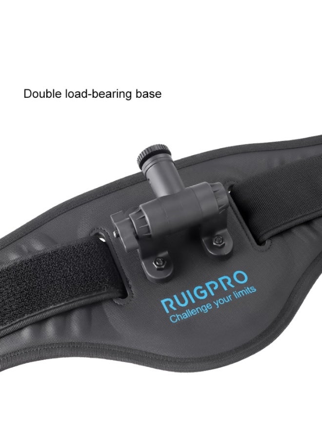 RUIGPRO Waist Belt Mount Strap - With Adapter & Selfie Stick - Image 3
