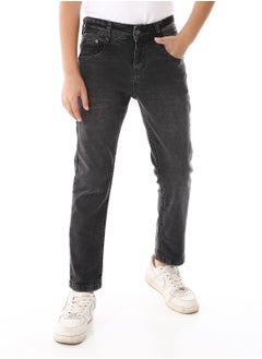 Andora Straight Leg Boys Jeans Pants_Dark Grey  - Image 1