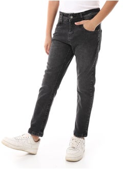 Andora Straight Leg Boys Jeans Pants_Dark Grey  - Image 2
