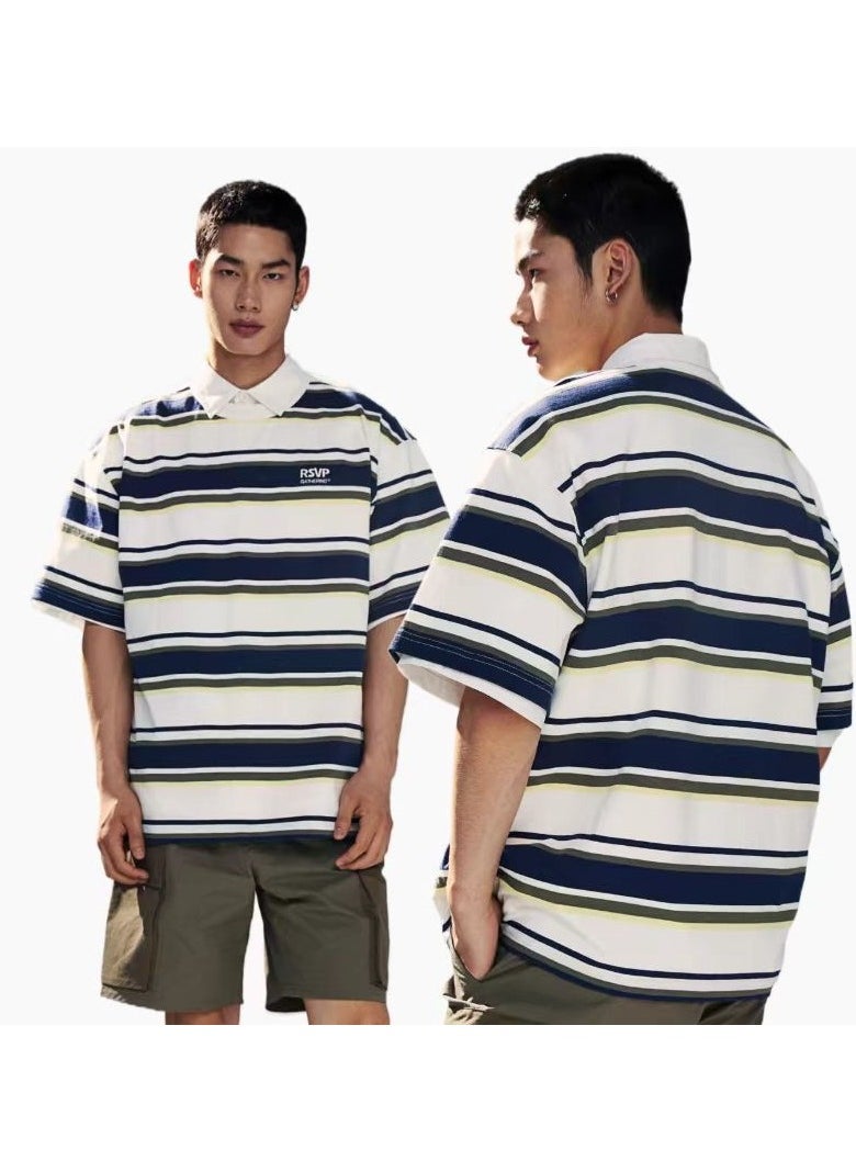 H and M - New HM Casual Loose Cotton Short Sleeved Shirt - Image 1
