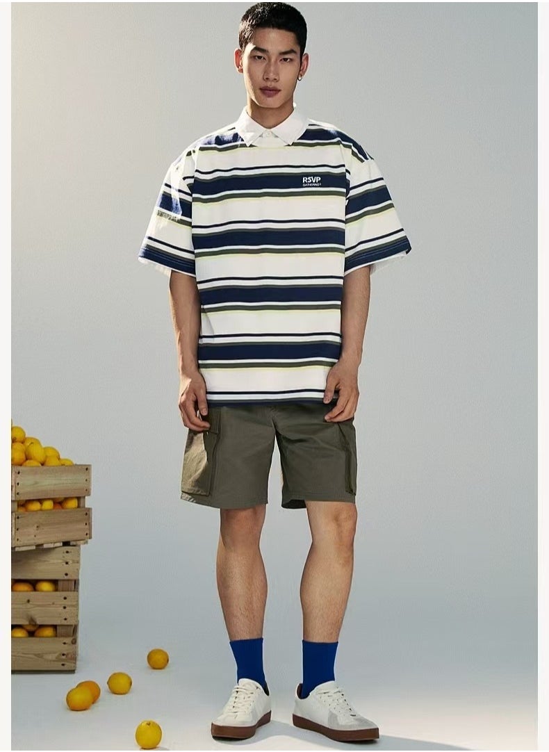 H and M - New HM Casual Loose Cotton Short Sleeved Shirt - Image 1
