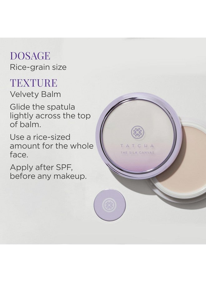 تاتشا ذا سيلك كانفاس | برايمر خالٍ من المسام لمكياج الوجه، يدوم لفترة أطول ويُحسّن مظهر البشرة على الفور، ٢٠ غرام | ٠٫٧ أونصة - Image 3