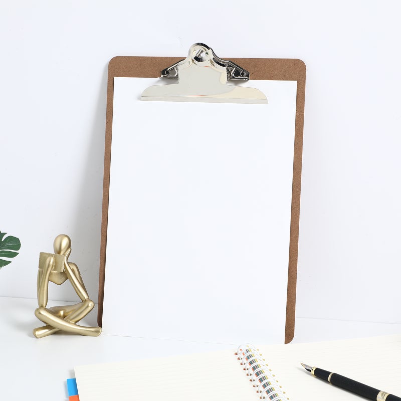6pcs Clipboards Letter Size Clip Boards Writing Support Clipboards Document Paper Holder Clip Boards A4 - Image 3