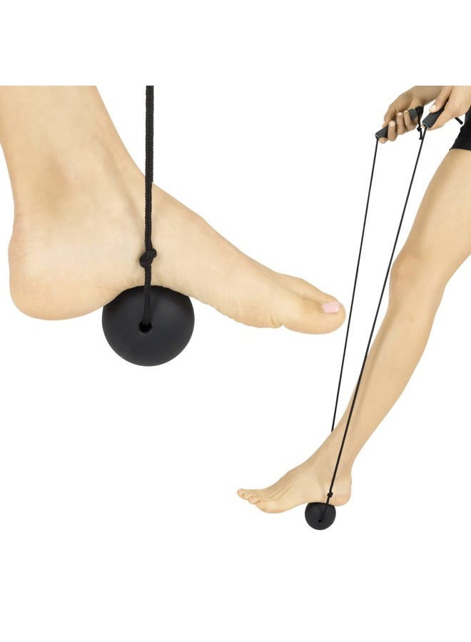 VIVE كرة لاكروس لتخفيف آلام التهاب اللفافة الأخمصية - أسطوانة تدليك للقدمين - مجموعة مدلك نقاط الزناد للآلام في القوس، تحرير اللفافة العضلية - مدلك عقد العضلات للعناية بالنساء والرجال - Image 1