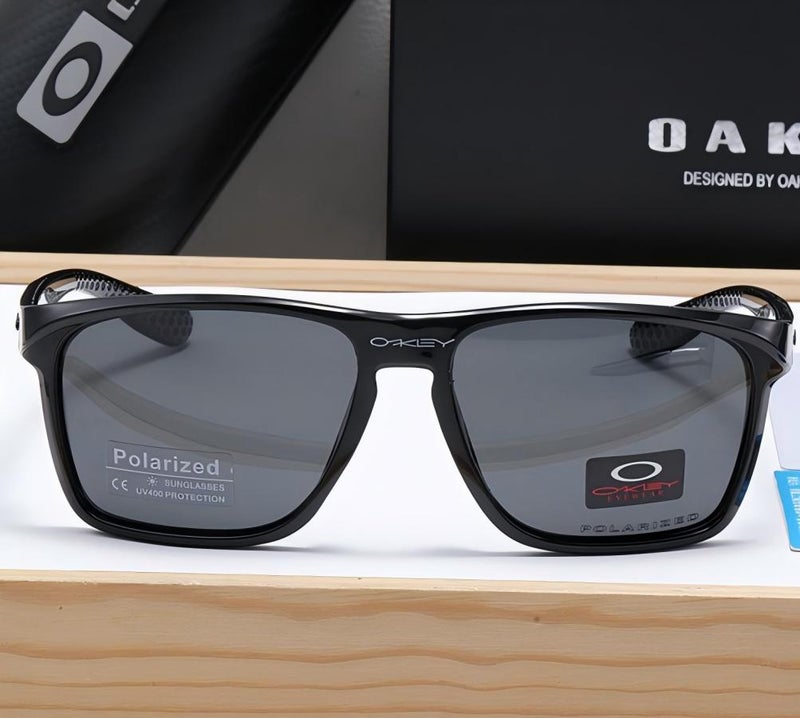 Oakley Classic Men's Sunglasses Matte Navy Square Polarized Sunglasses UV400 Driving Outdoor Shades - Image 2