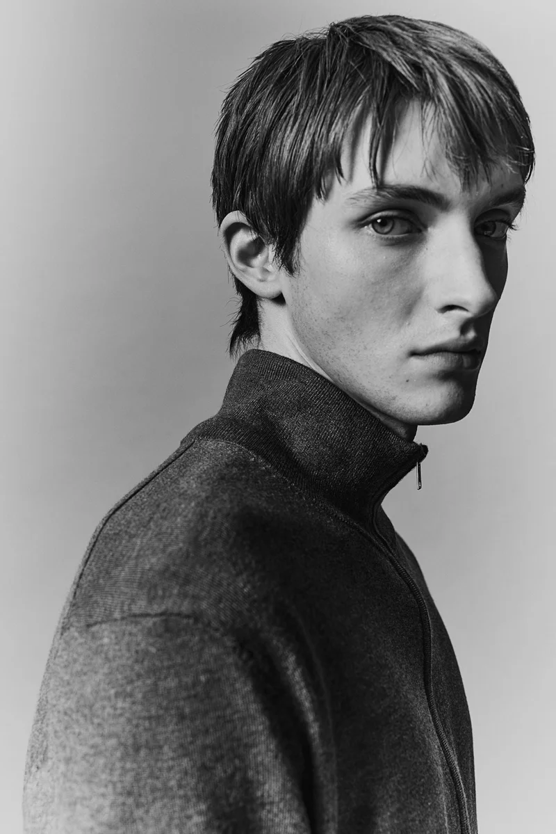 H&M Slim Fit Zip-through cardigan