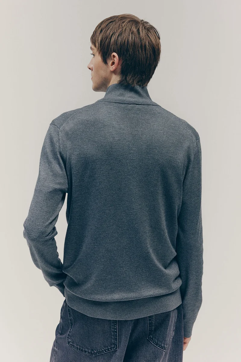 H&M Slim Fit Zip-through cardigan