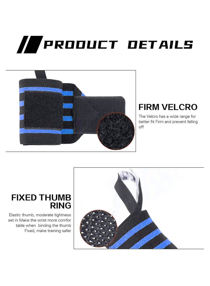 Spall Wrist Wrap Premium Quality Support For Men And Women In Weightlifting Bodybuilding Powerlifting And Strength Training With Heavy Duty Thumb Loop  - Image 3