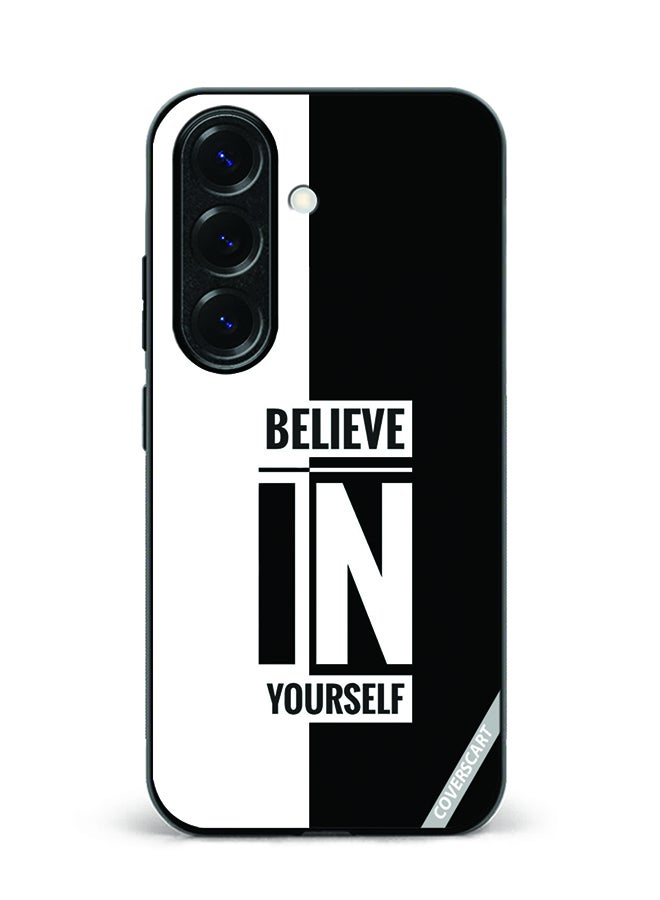 Protective Case Cover For Samsung Galaxy S24 Plus Believe In Yourself Design Multicolour